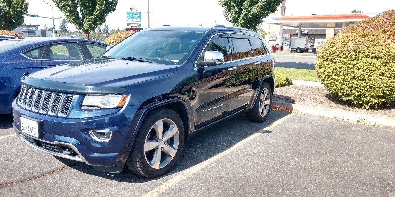 2014 Jeep Grand Cherokee Overland for Public Bid