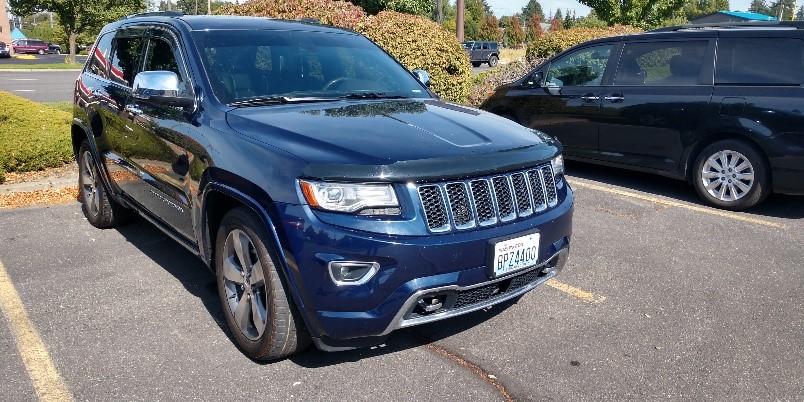 2014 Jeep Grand Cherokee Overland for Public Bid