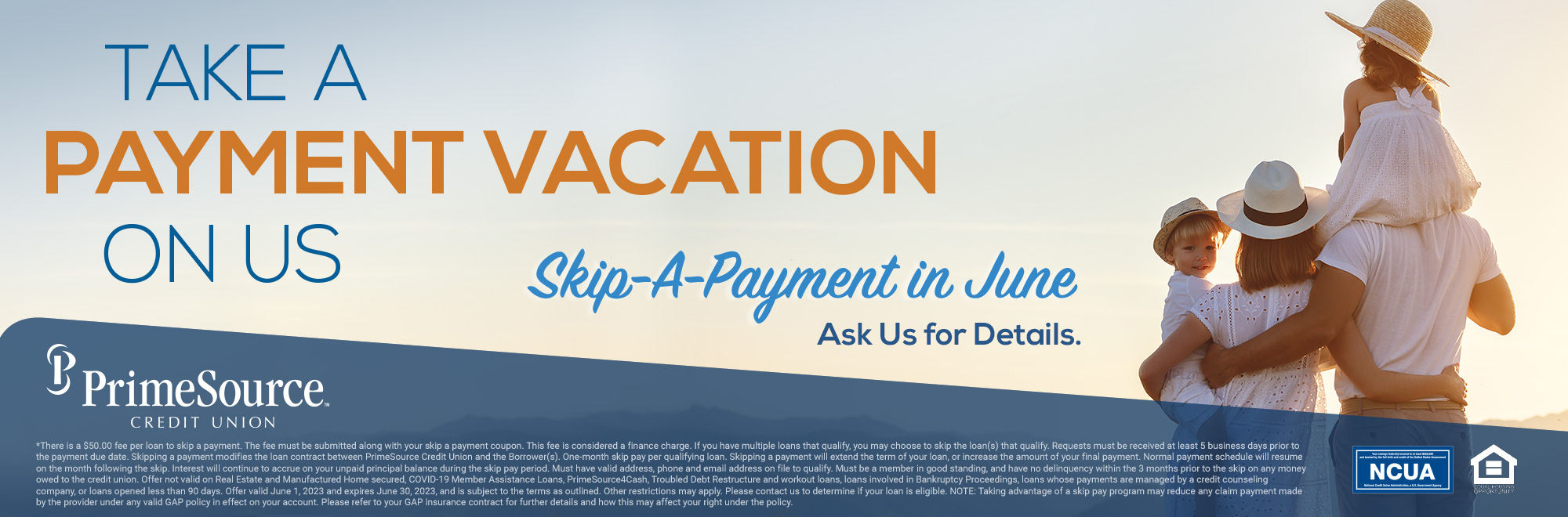Skip A Payment – June 2023